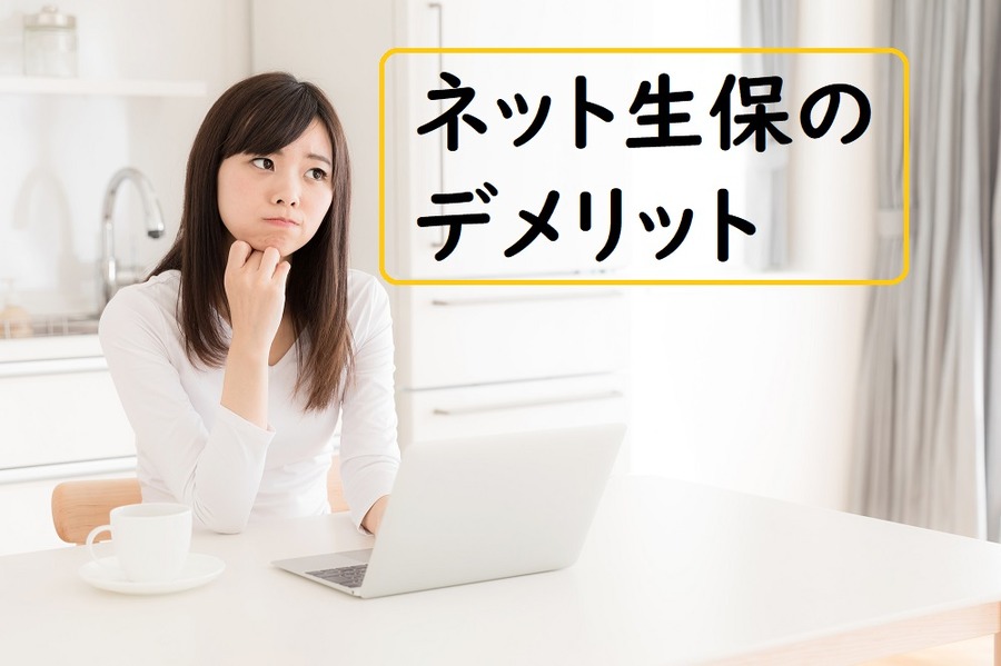 ネット保険のデメリット