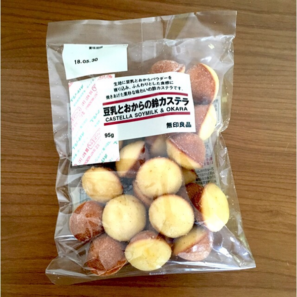 昔懐かしい豆乳とおからの鈴カステラです