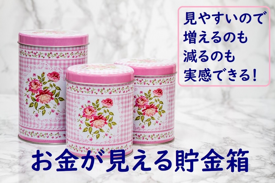 お金が見える貯金箱がおすすめ
