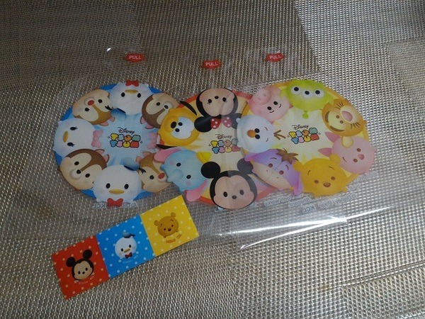 セリアのツムツムランチアイテム、おにぎり袋