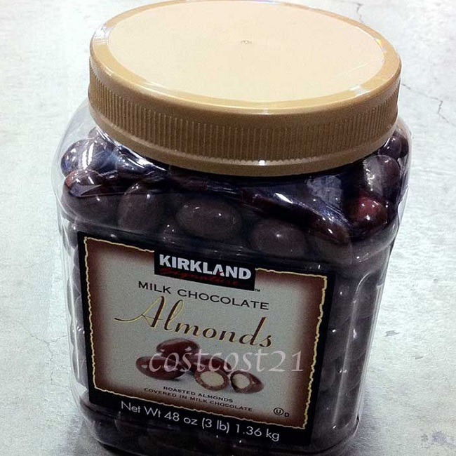 カークランド ミルクチョコレートアーモンド 1.36kg