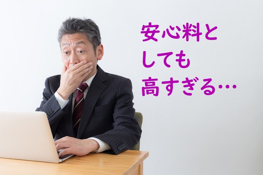 安心料としても高すぎる
