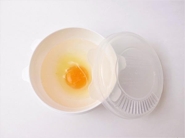 半熟卵調理器の使い方1