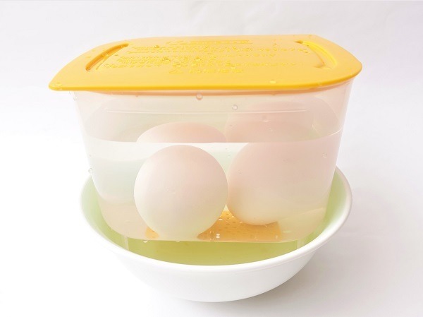 温泉卵器の使い方