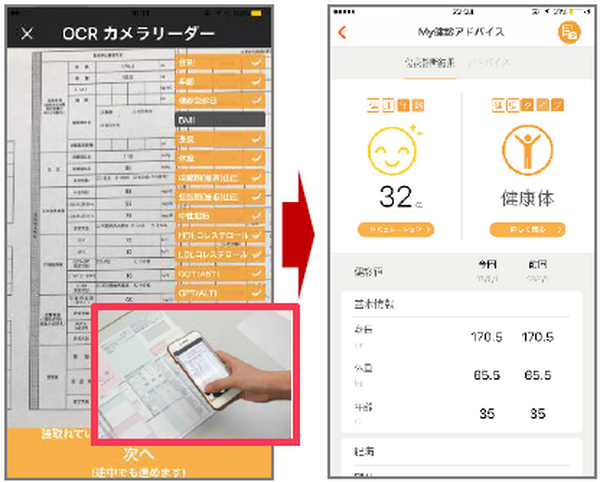 第一生命のアプリ「健康第一」かなりユニークでお得　健康年齢や将来の自分の顔までわかってしまう