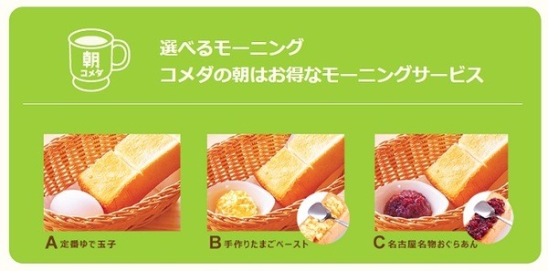 コメダのモーニング