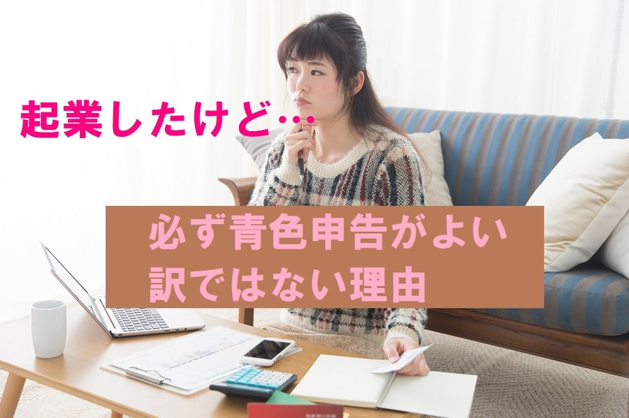 必ず青色申告がいい訳ではない