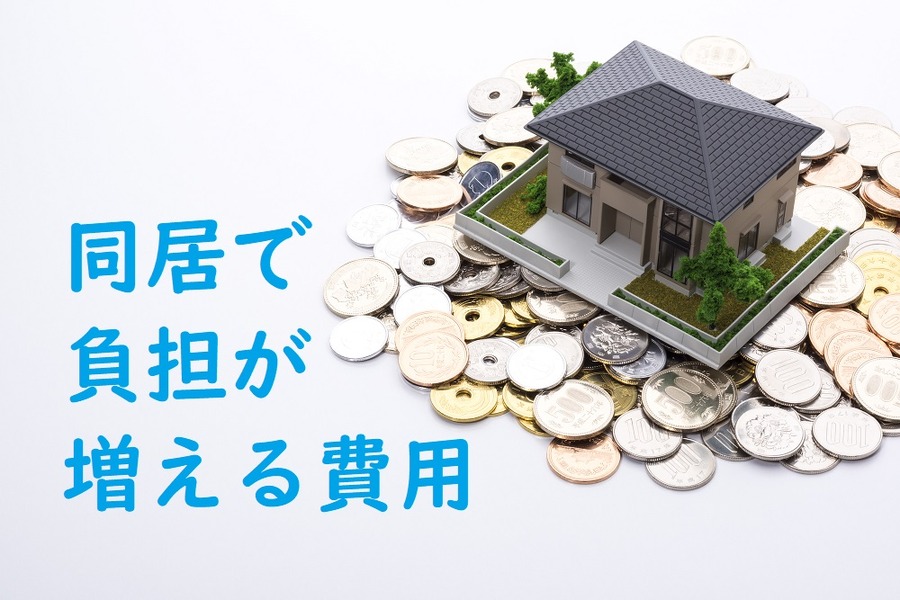 同居によって負担が増えると思われる費用