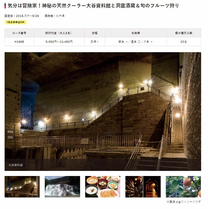 気分は冒険家！神秘の天然クーラー大谷資料館と洞窟酒蔵＆旬のフルーツ狩り