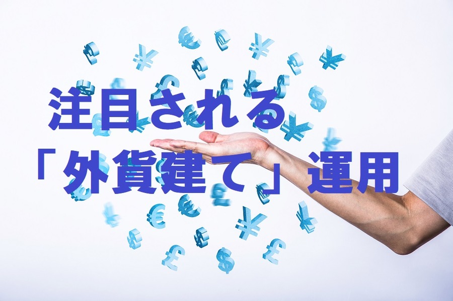 注目される外貨建て運用