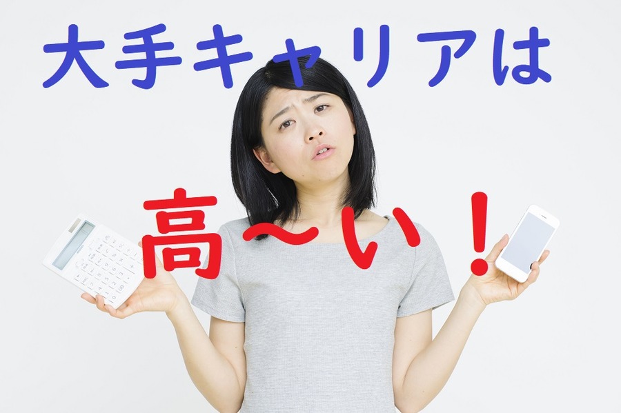 キャリアは高い