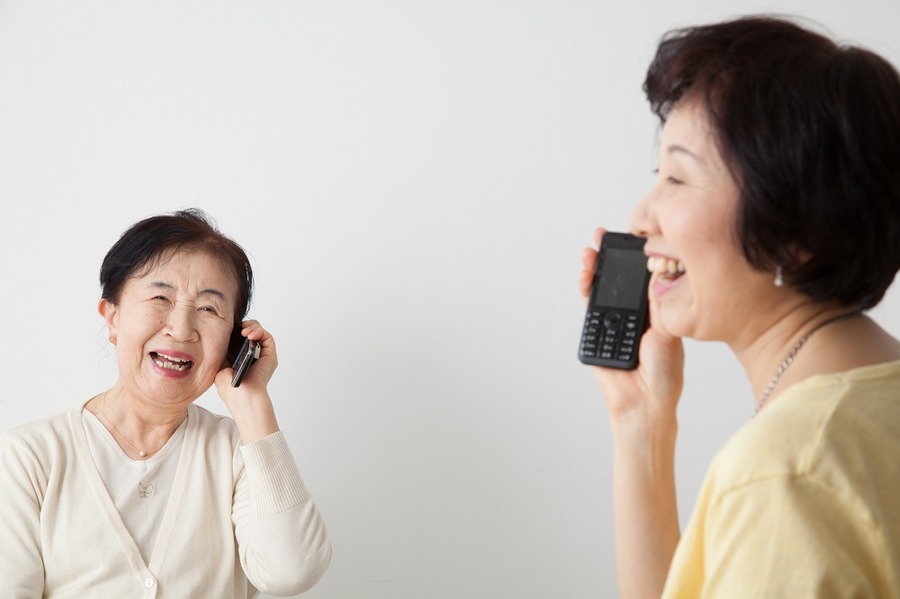 実家の母と長話をする