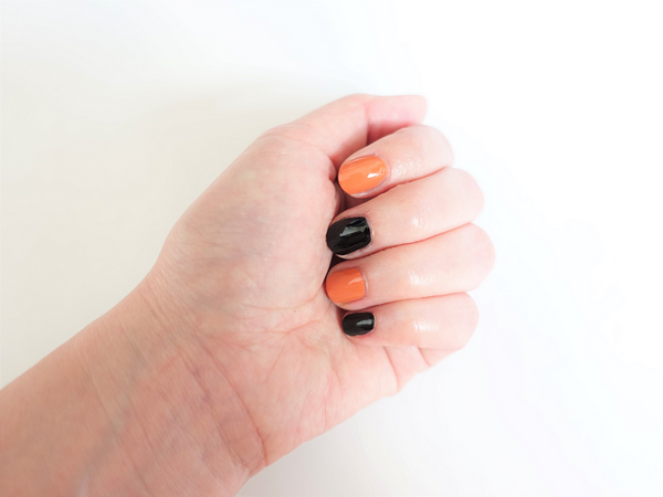 100均アイテムで「ハロウィンネイル」が600円で完成！　話題のネイルガードを使えば失敗なし