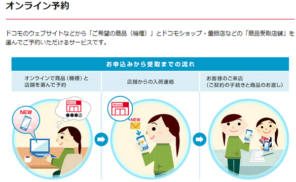 オンラインで予約