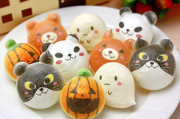 お絵かきマカロンハロウィン動物っこ