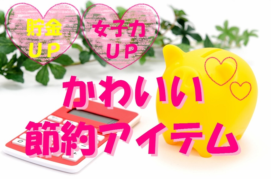 可愛い節約アイテム