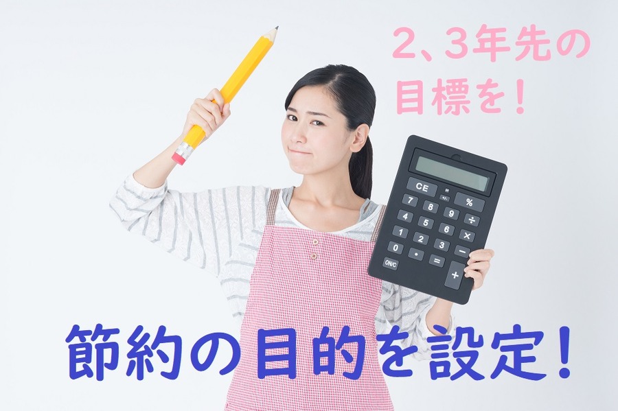 節約の目的を設定