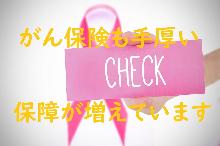 手厚い保障が増えています