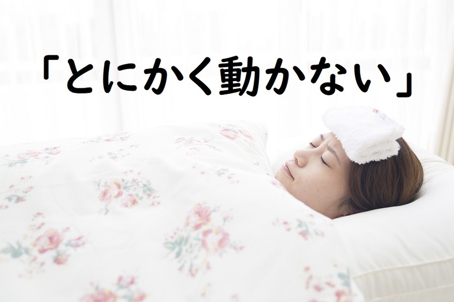 「とにかく動かない」