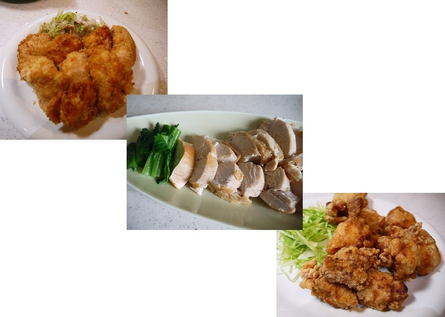 チキンカツ・チャーシュー・唐揚げ