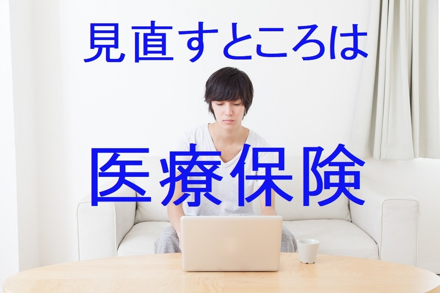 見直すところは医療保険
