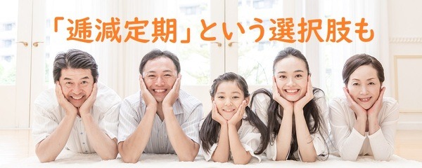 「逓減定期」という選択肢も