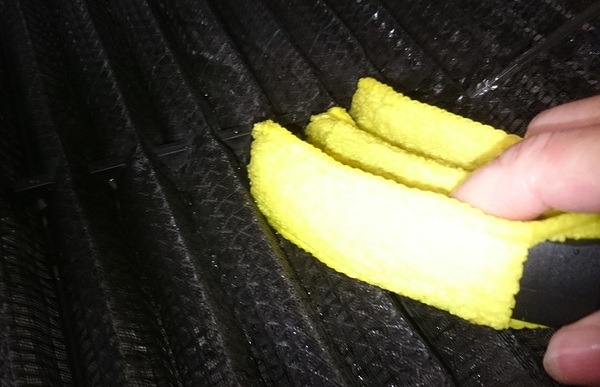 エアコンフィルターの掃除にも使えます