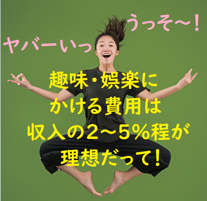 趣味にかける費用は？