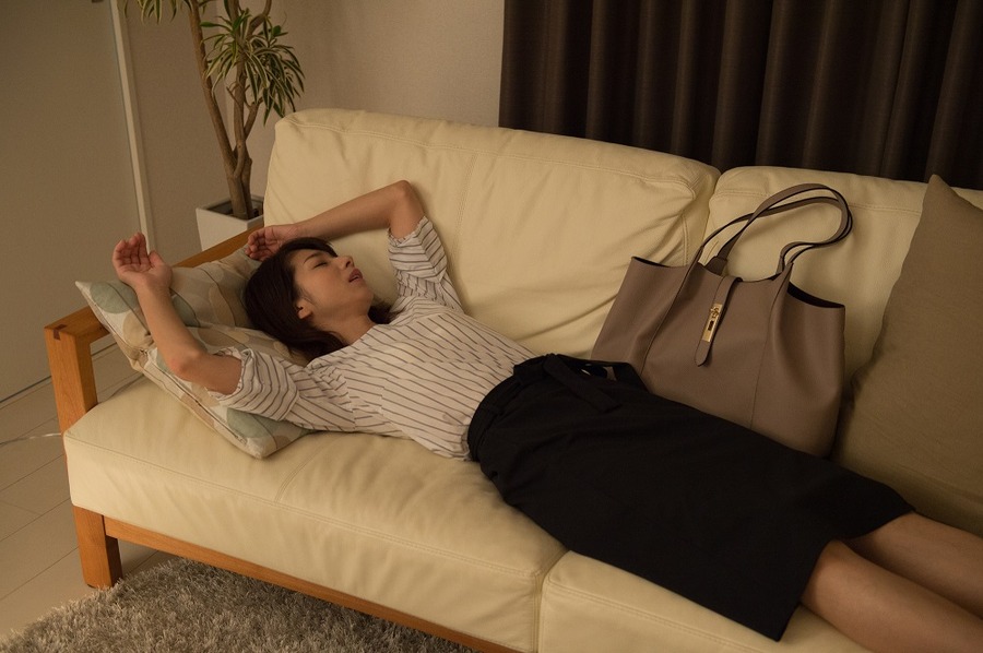 仕事で疲れている