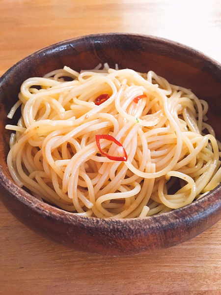 パスタとしっかり絡めるとちょうど良い