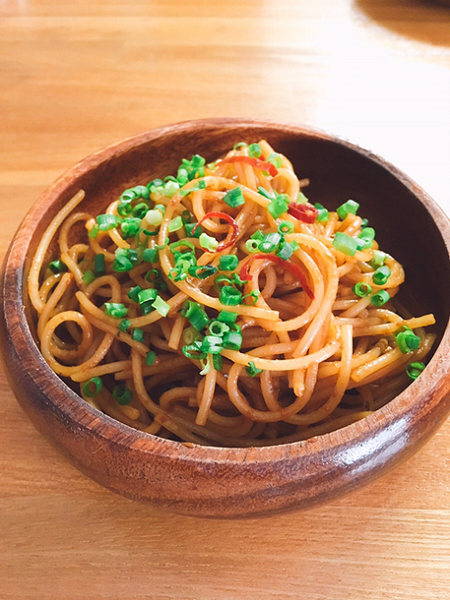 薬味をプラスするとよりおいしい