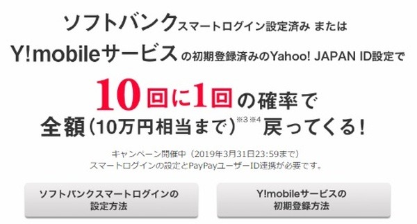 ソフトバンク・ワイモバイルユーザー