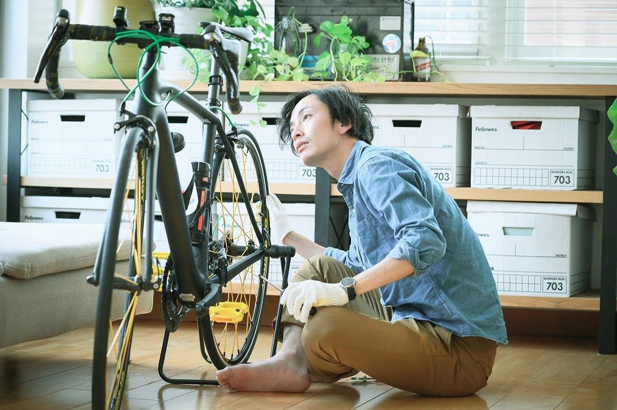 趣味のマウンテンバイクも無駄