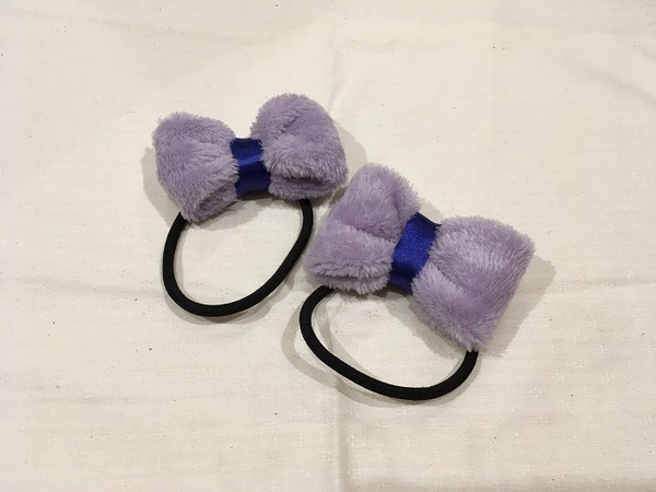 簡単にかわいいヘアゴムが作れる