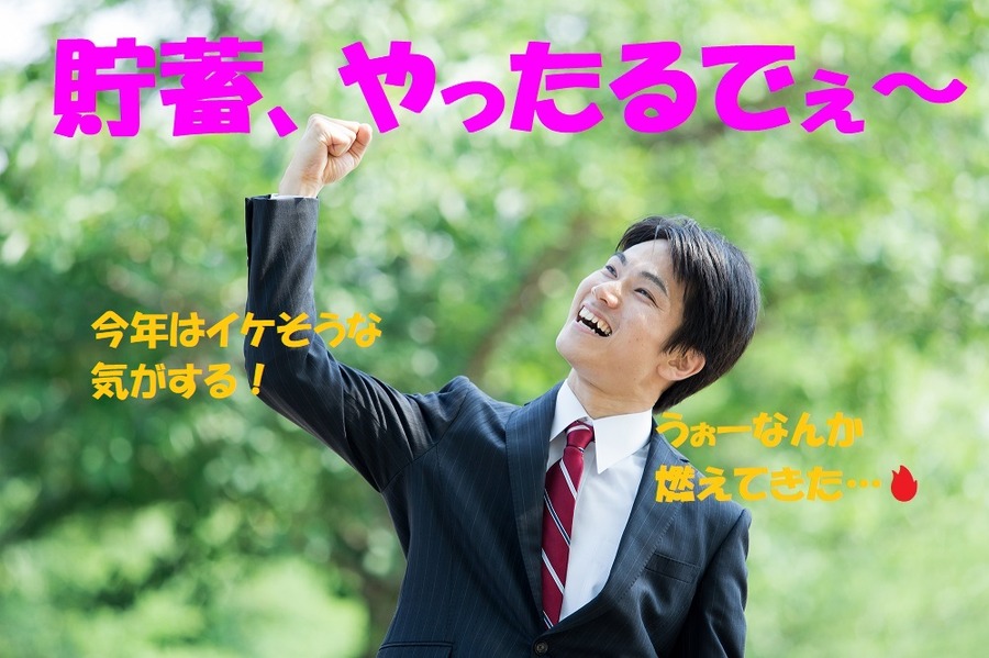 今年こそ貯蓄目標を達成
