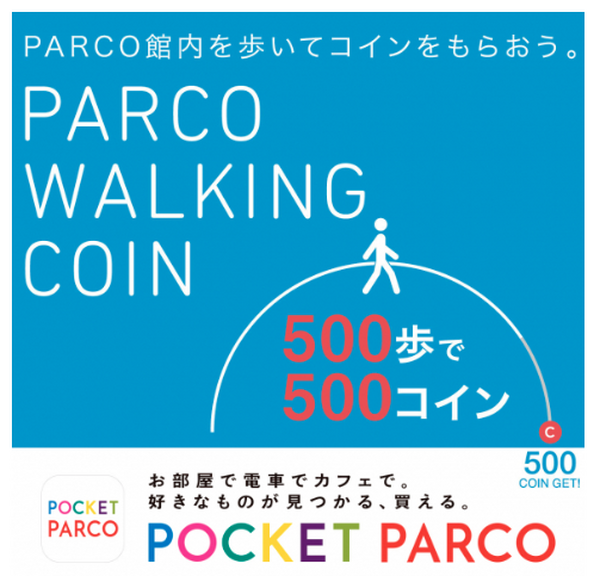 パルコウォーキングコイン