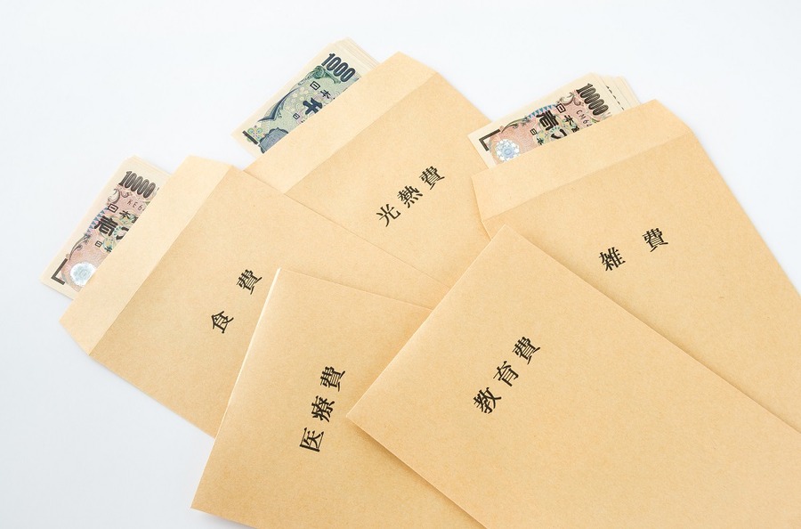 封筒に項目を書くだけ