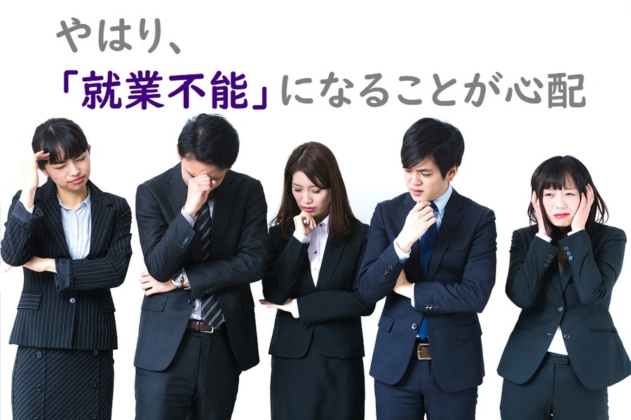 やはり「就業不能」になることが心配