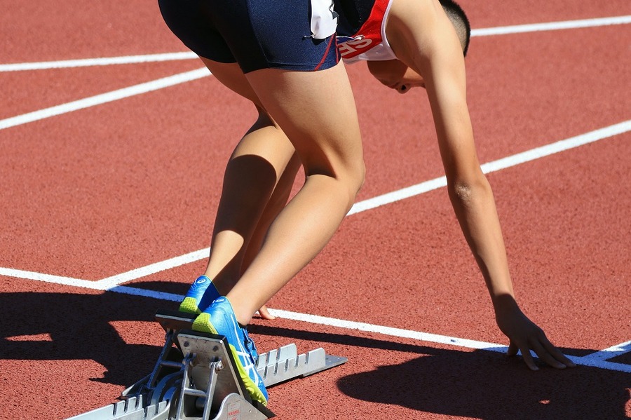陸上で才能開花