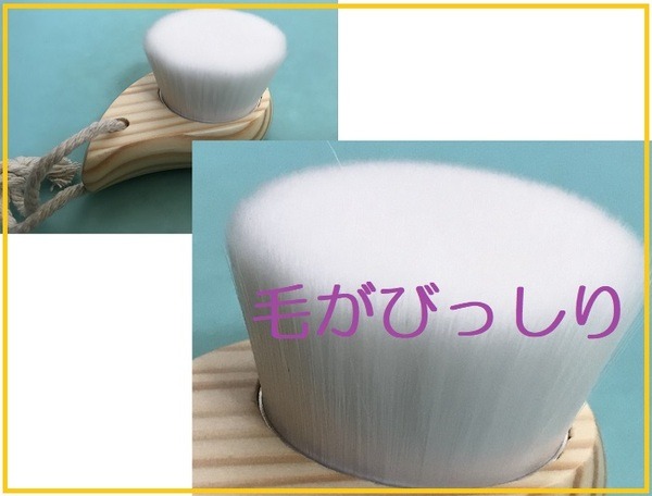 ごくやわ洗顔ブラシ