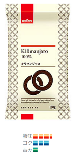 ブルックスのキリマンジャロ