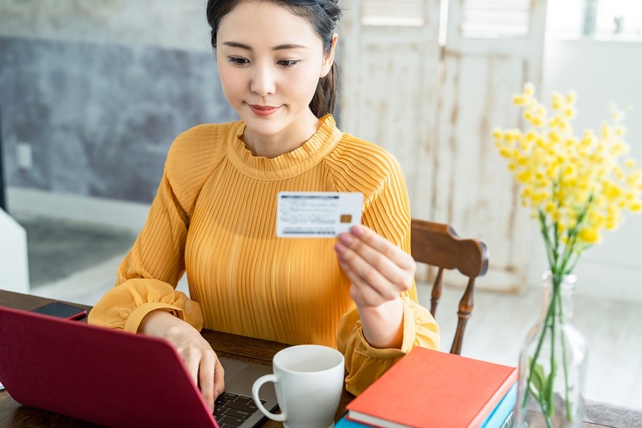 マイナンバーカード普及率向上が目的