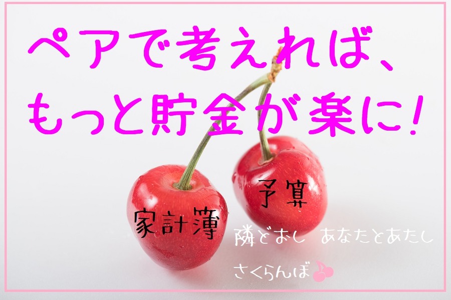 家計簿と予算、両者をペアに