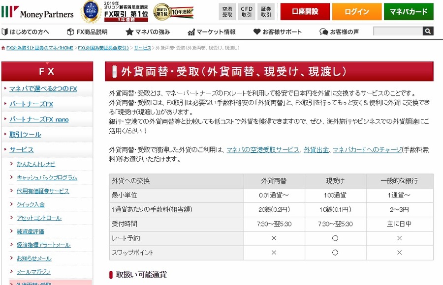 マネーパートナーズ