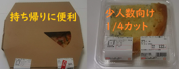 OKのピザはさいずも選べる