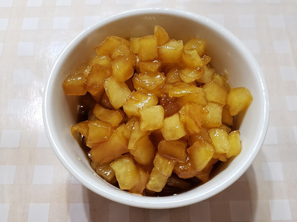 バター香るゴロゴロりんご