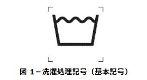 洗濯処理記号（基本記号）