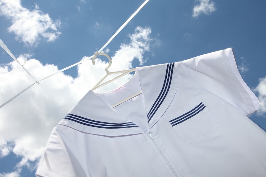制服の多くは「洗濯OK」