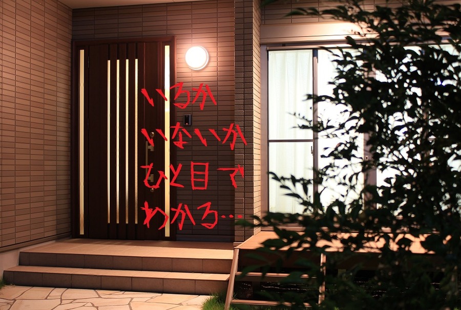 いるかいないかひと目でわかる