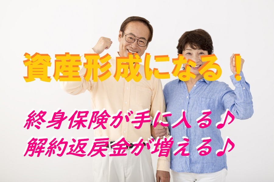 終身保険が資産形成になる